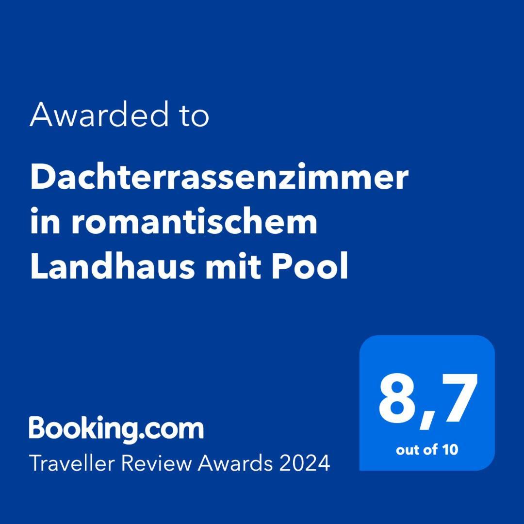 Dachterrassenzimmer In Romantischem Landhaus Mit Pool El Largo 外观 照片